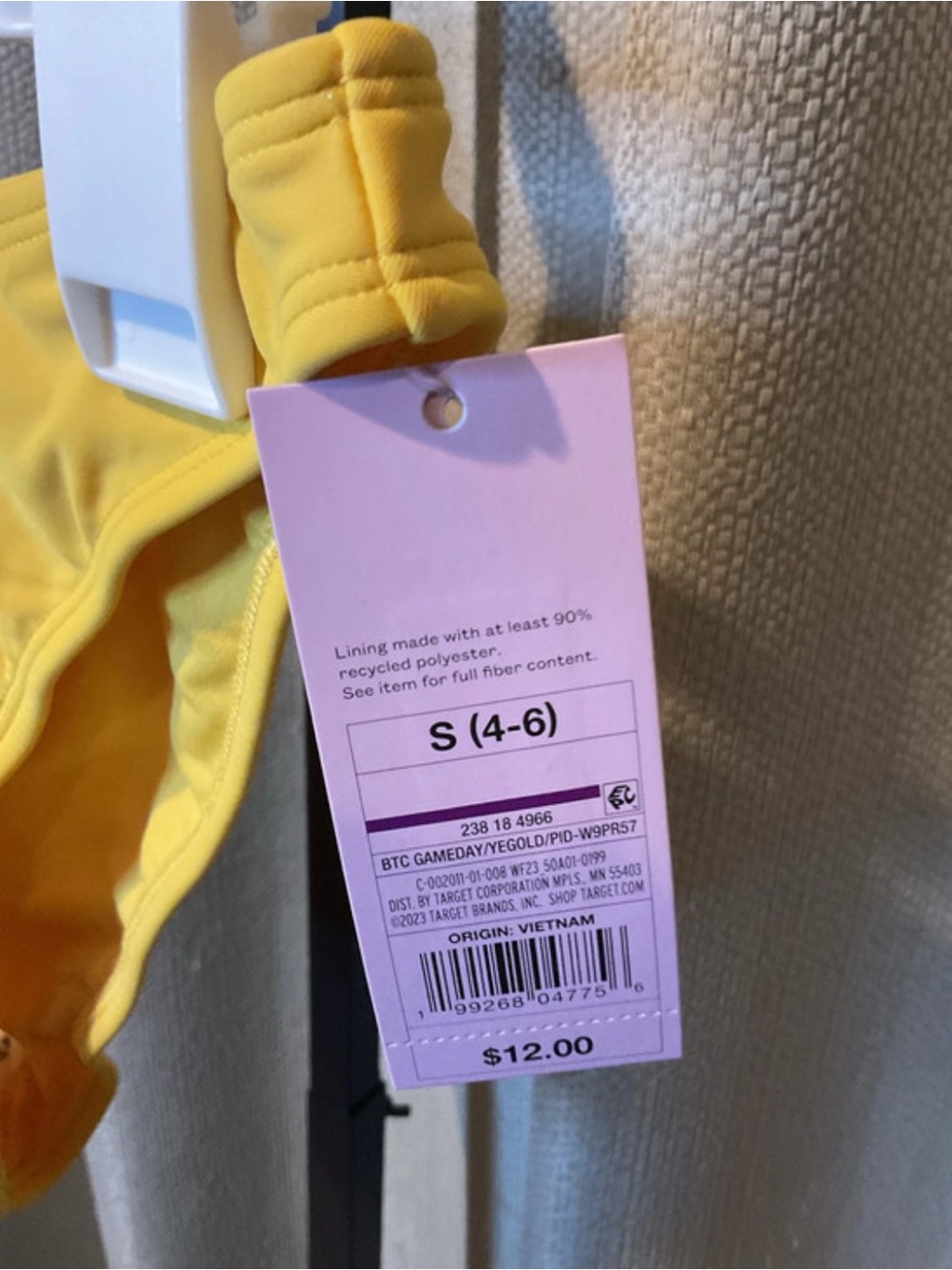 Wild Fable - Women’s Bright Yellow Bikini Bottom - Picture 4 of 7